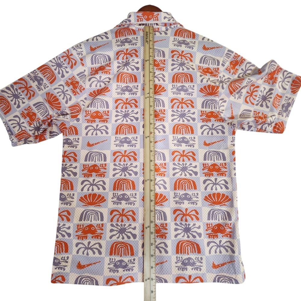 Nike Spring Break Shirt Men's XS Orange Guava Ice/Doll Hawaiian DV0041-838 - Picture 8 of 8